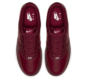 Nike Air Force 1 Low '07 LTHR ‘Sail’ Team Burgundy