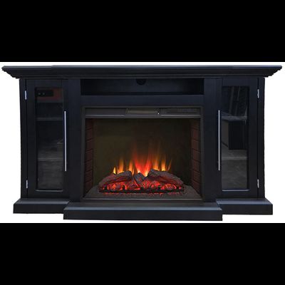 Электрокамин Элтон LUX BL с очагом Sparta 25.5 LED