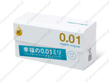Полиуретановые презервативы Sagami Original (0.01мм) ExtraLub