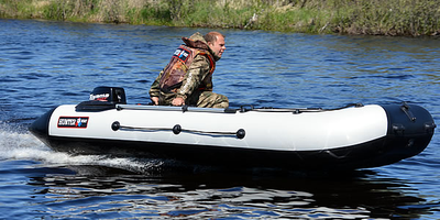 Моторная лодка Хантер 385 А Лайт