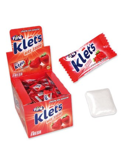 Жев. резинка Fini "Подушечки Клубника" 2,6гр х 200шт