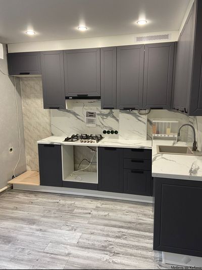 Глетчер Маренго силк модульная кухня