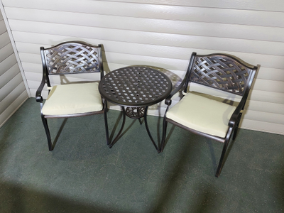 Комплект мебели из алюминия Paris 60