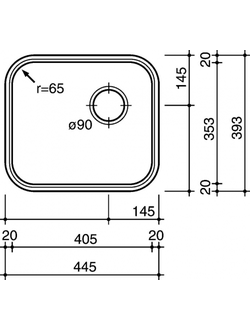 Мойка Reginox L18 4035 OKG lux