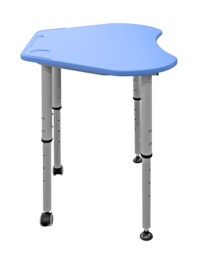 Школьный стол трапеция ШСТ32 с пластиковой столешницей