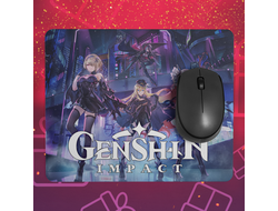 Коврик для мыши Genshin Impact, Геншин Импакт №17