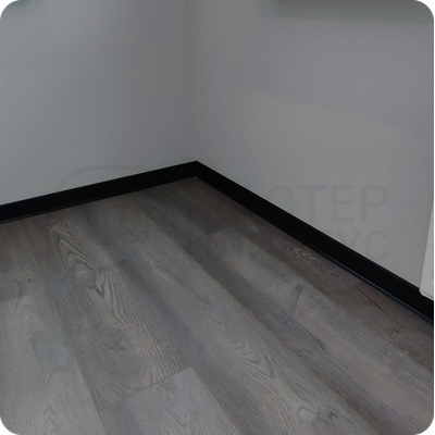 Плинтус ХДФ Dollken S60 Flex Life TOP 60мм Х 2,575 м - 1144 Черный