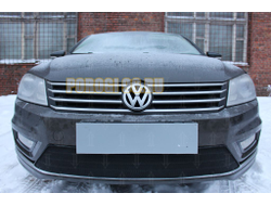 Защита радиатора Volkswagen Passat B7 2013-2015 Style black