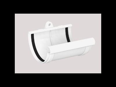 GIZA МУФТА ЖЕЛОБА 120 ММ, ЦВЕТ БЕЛЫЙ