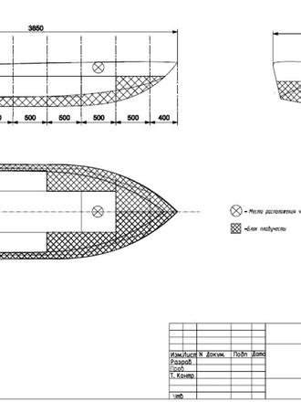 Моторно-гребная лодка Тактика-390Р
