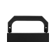 Портфель пластиковый STAFF А4 (320х225х36 мм), без отделений, черный, 229241