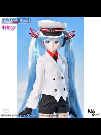 Одежда для куклы Мику Хацунэ (Cloth Dollfie Dream Hatsune Miku Snow 2022 Grand Voyage)