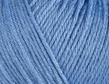 Голубой арт.813 Baby wool 40%: Акрил 40%: Мериносовая шерсть 20%: Кашемир ПА 50 г /175 м