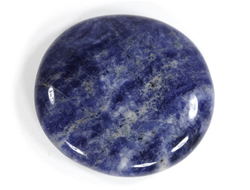 Содалит, полировка плоская, Бразилия (38*35*8 мм, 20 г) №35570