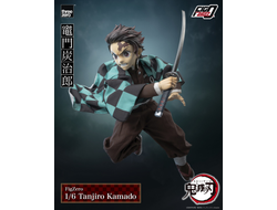 Танджиро Камадо ("Клинок, рассекающий демонов") - Коллекционная фигурка 1/6 Demon Slayer Tanjiro Kamado (3Z06670W0) - Threezero