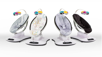 Кресло-качалка 4moms mamaRoo 4.0 Серый плюш