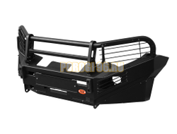 Передний силовой бампер серии Трофи на Mitsubishi L200 V 2015-2018 (02.033.03)