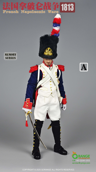 ПРЕДЗАКАЗ - Солдат армии Наполеона - Коллекционный КОМПЛЕКТ 1/6 Napoleonic Wars France 1813 Accessory Set (QOM-1055A) - QORANGE QOTOYS ?ЦЕНА: 13300 РУБ.?
