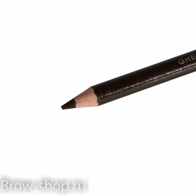 Карандаш для бровей со щеточкой, черный