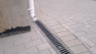 Тротуарная плитка брусчатка "кирпич"