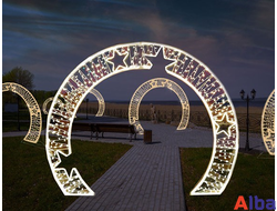 Светодиодная арка с алмазом