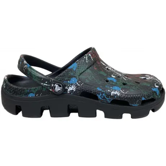 CROCS DUET SPORT CLOG TIE DYE DREAM ЧЕРНЫЕ