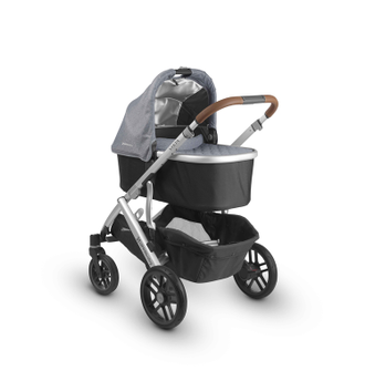 Люлька для коляски UPPAbaby Cruz и Vista 2018 GREGORY (голубой меланж)