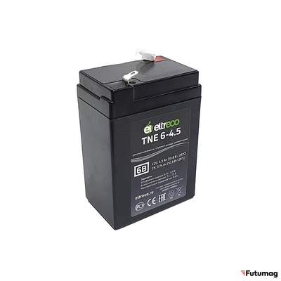 Тяговый аккумулятор Eltreco TNE6-4.5 (6V4.5A/H C20)