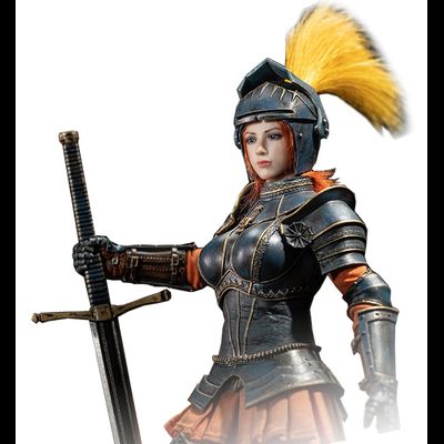 Имперская стражница в синей броне - Коллекционная ФИГУРКА 1/12 Blue Imperial Guardian (PL2021-180D) - TBLeague