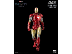 Железный Человек (Iron Man) - Коллекционная фигурка 1/12 SCALE The Infinity Saga DLX Iron Man Mark 6 (3Z05000C0) - Threezero