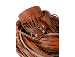 Bonny пояс с бахромой 80 Терракот