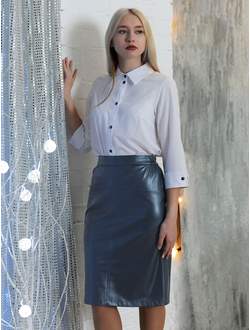 Юбка 490-10212 ЭКО-КОЖА