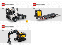 Volvo FMX Truck & EC230 Electric Excavator, n/a (42175-1)