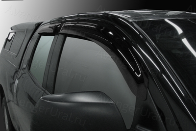 Дефлекторы окон (ветровики) на Toyota Tundra