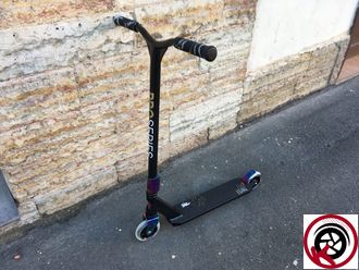 Трюковой Самокат RACE SPIRIT 110 SS3 Нео-хром