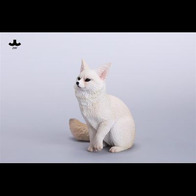 Толстенькая лисичка (белая) - Коллекционная ФИГУРКА 1/6 scale Fox Figurine (JXK241B) - JXK