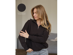 Джемпер шоколадный