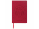 Дневник для музыкальной школы 48 л., обложка кожзам (лайт), термотиснение, BRAUBERG, красный, 105497