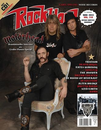Rock Hard Magazine November 2013 Motorhead Cover, Немецкие журналы в России, Intpressshop