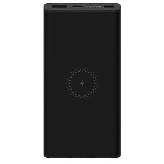 Аккумулятор\зарядка с поддержкой беспроводной зарядки Xiaomi Mi Wireless Power Bank Youth Edition 10000 (WPB15ZM) Черный