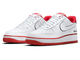 летние белые Кроссовки найк урбанстар x аир форс 1 07 Pack-White University Red CZ0327-100