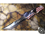 Складной нож Microtech Troodon Hellhound American