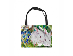 Сумка-шоппер  горизонтальная год Кролика №10