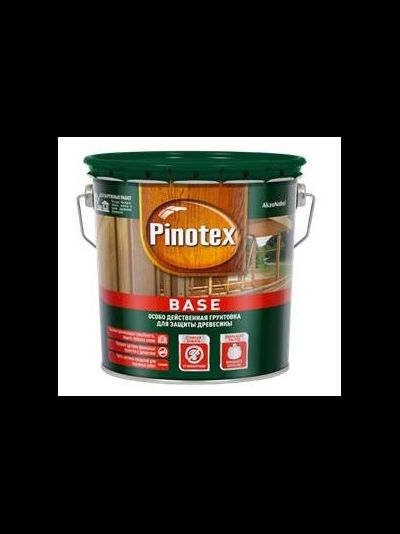 Pinotex Base грунтовка для внешних работ деревозащитная бесцветная