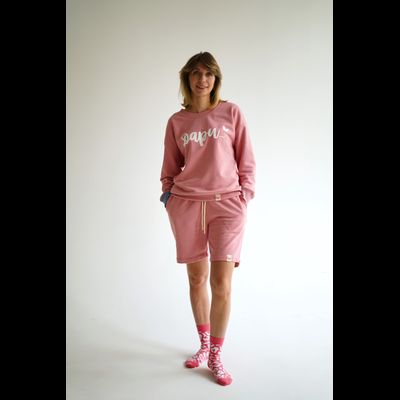 ШОРТЫ УНИСЕКС "ПРИЯТНО" РОЗОВЫЕ