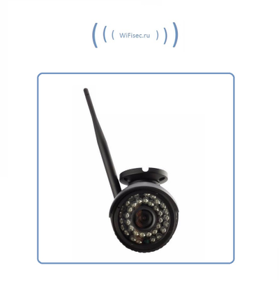 Уличная WiFi/LAN телекамера, Full HD 2MP (-30) (CamHi )