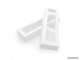 Коробка для конфет Белый 5 шт (7 х 23 х 3,5 см) Крышка - дно