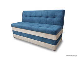 Кухонный ДИВАН "ФОРУМ-5М" Синий/Слоновая кость