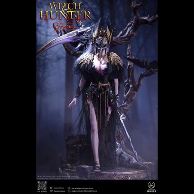 Воронья ведьма (стандартная версия) - Коллекционная фигурка 1/6 Witch Hunter Series The Crow Girl Standard Version (WH-004) - POP COSTUME