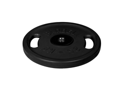 Диск олимпийский чёрный с ручками 51 мм MB BARBELL 25 кг в Воронеже